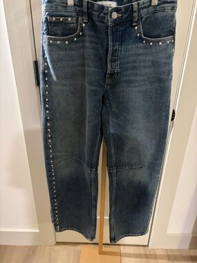 Madewell dark blue denim jeans